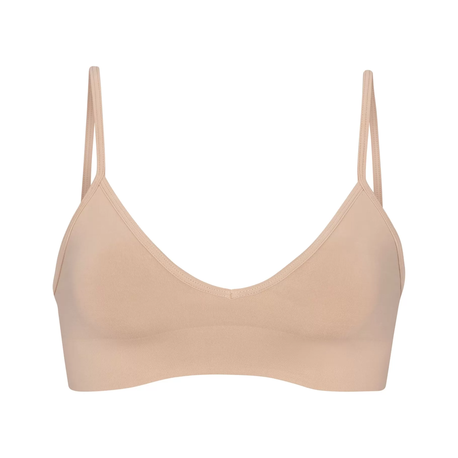 Skims triangle*SOFT SMOOTHING SEAMLESS BRALETTE | CLAY