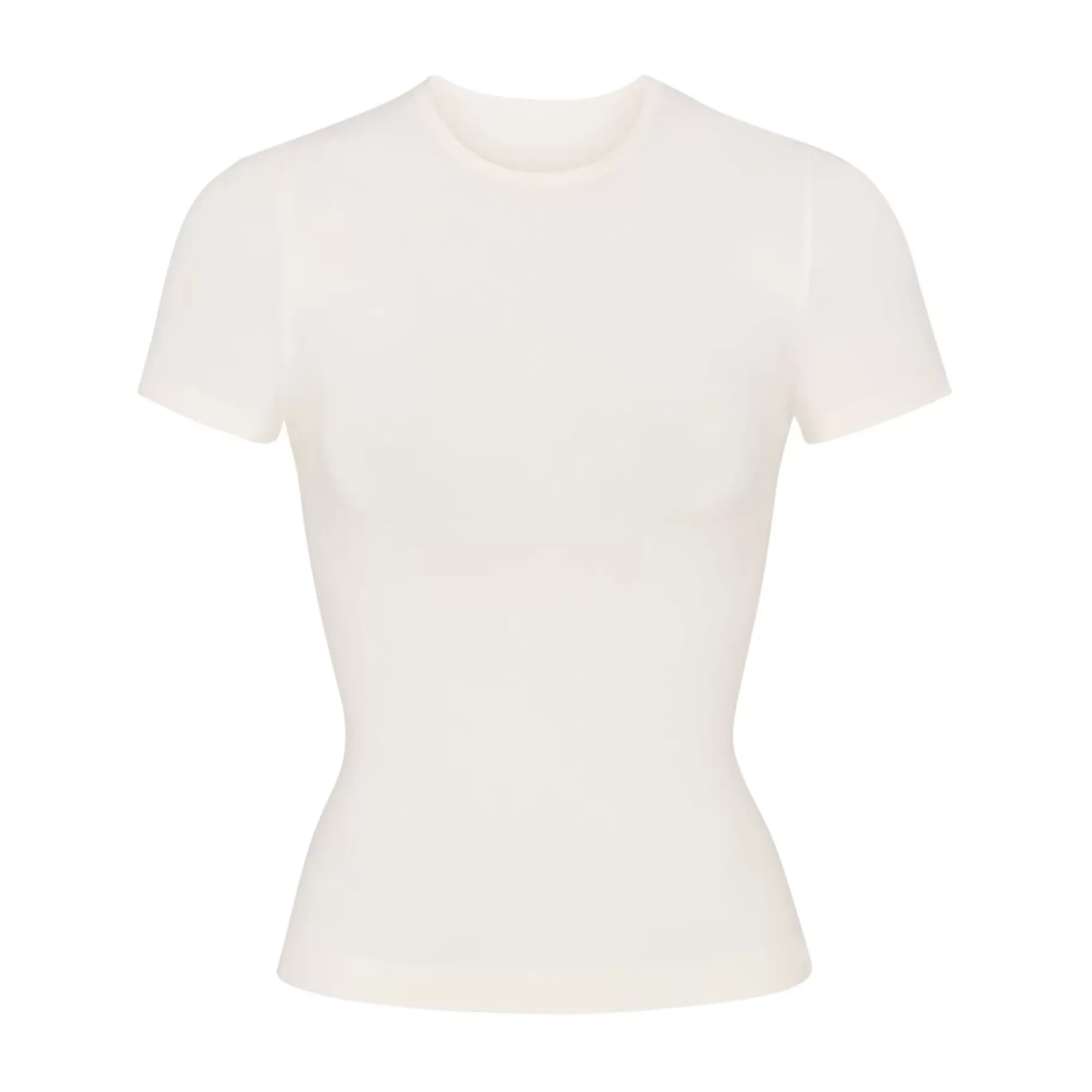 Skims *SOFT SMOOTHING SEAMLESS T-SHIRT | MARBLE