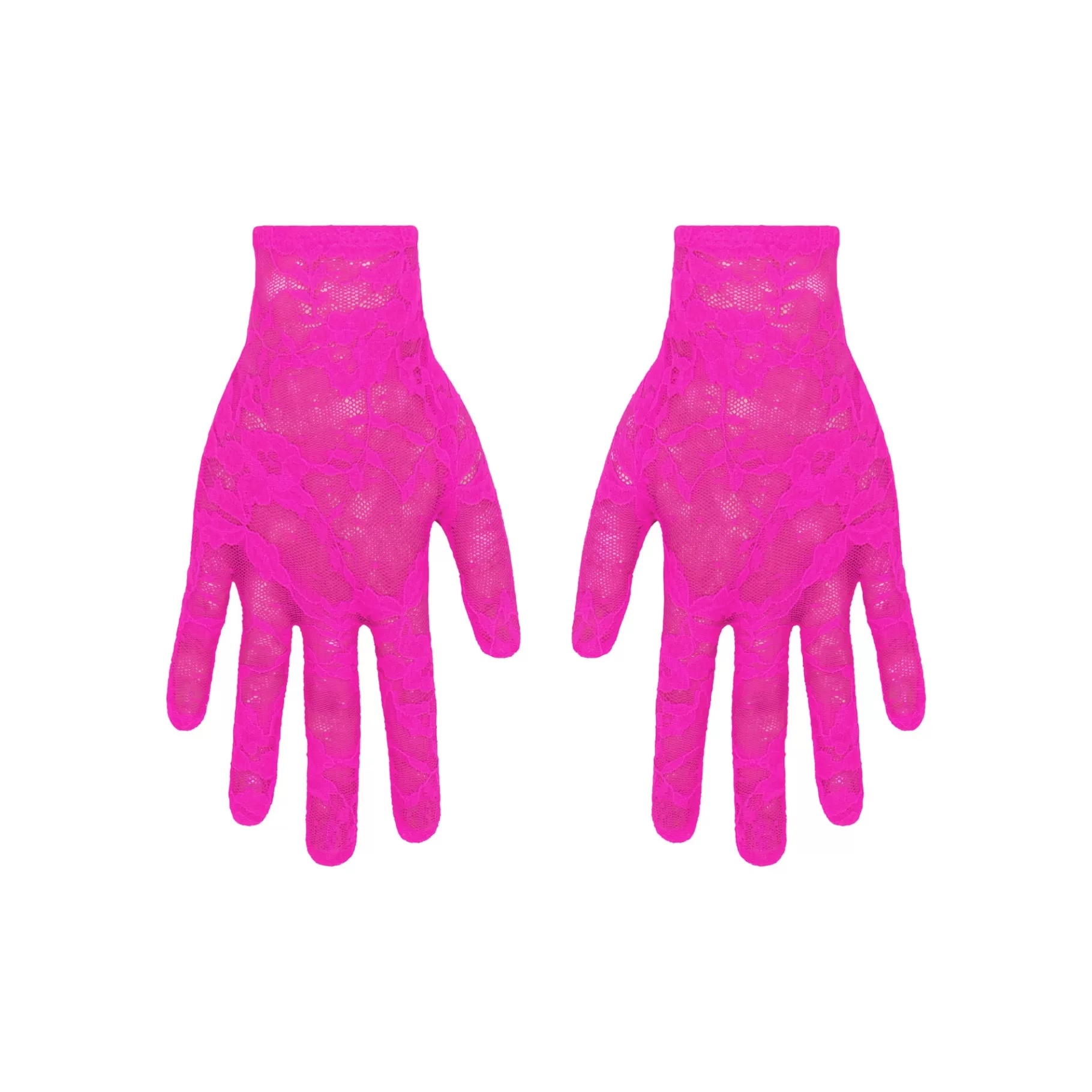 Skims accessories*STRETCH LACE GLOVES | NEON PINK NEON+PINK