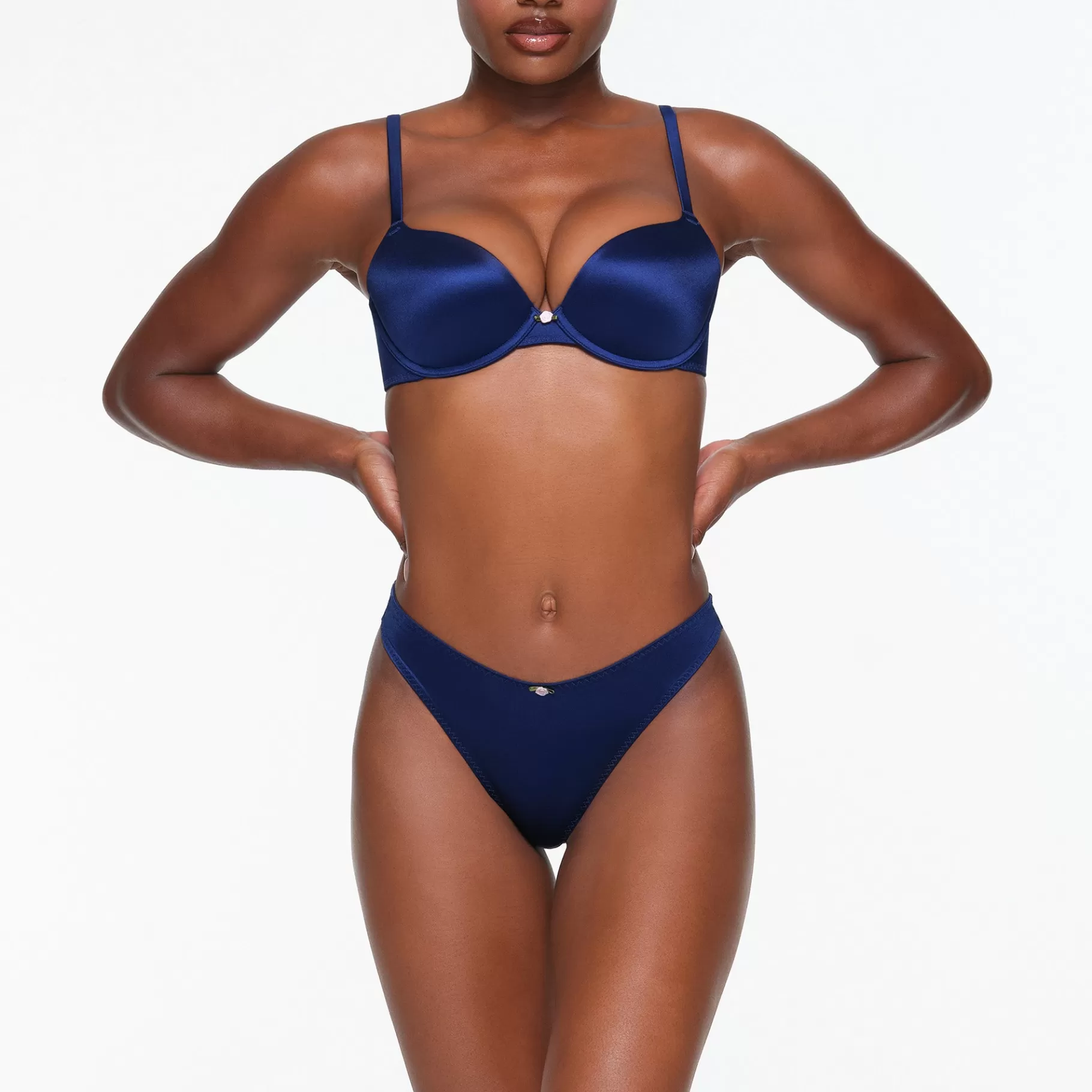 Skims push-up*STRETCH SATIN PUSH-UP BRA | NEPTUNE