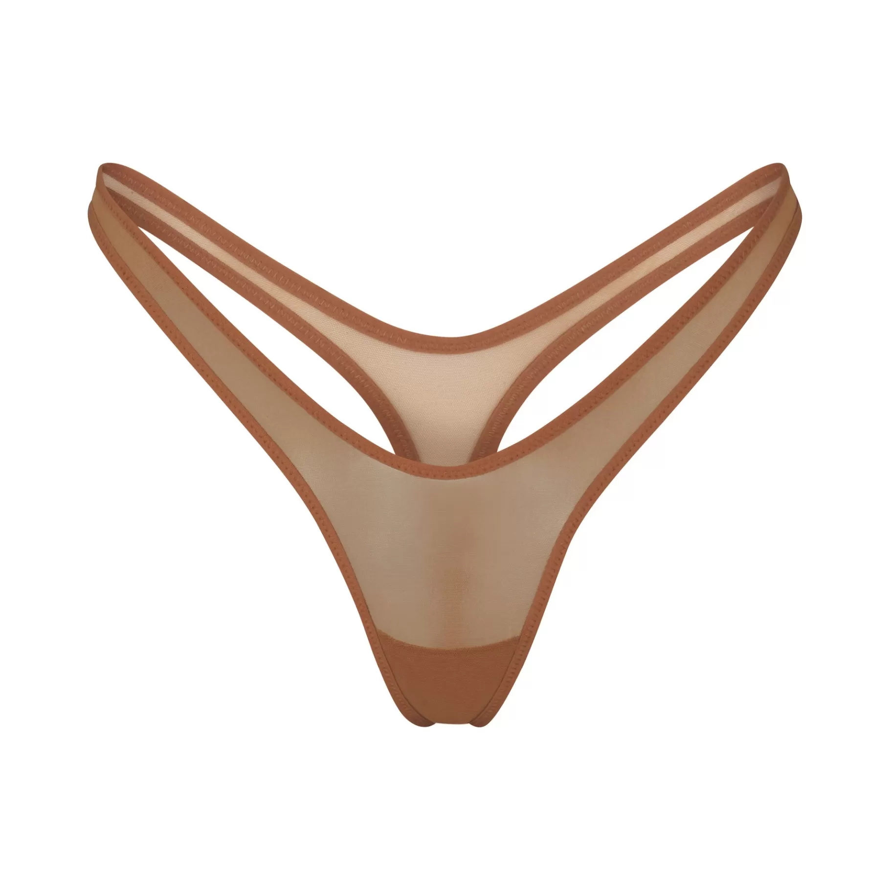 Skims minimum*ULTRA FINE MESH MICRO DIPPED THONG | BRONZE