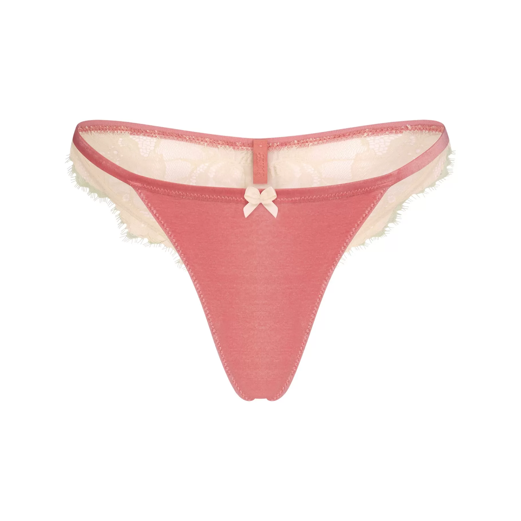 Skims cheeky underwear*VELVET LACE BIKINI | TERRACOTTA